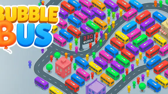 Bubble Bus: Parking Jam Puzzle screenshot
