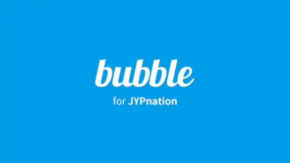 bubble for JYPnation screenshot