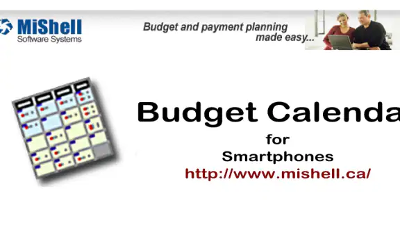Budget Calendar screenshot