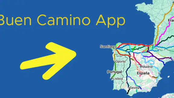 Buen Camino de Santiago App screenshot