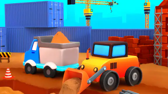 Bulldozer Construction Games screenshot