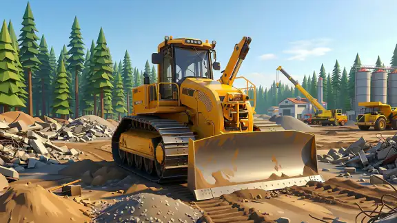 Bulldozer Master: Crush & Mine screenshot