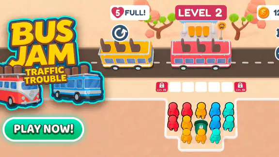Bus Jam: Traffic Trouble screenshot