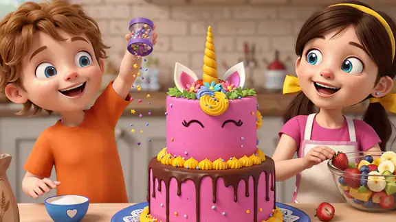 Cake Maker Fun Cooking Games screenshot