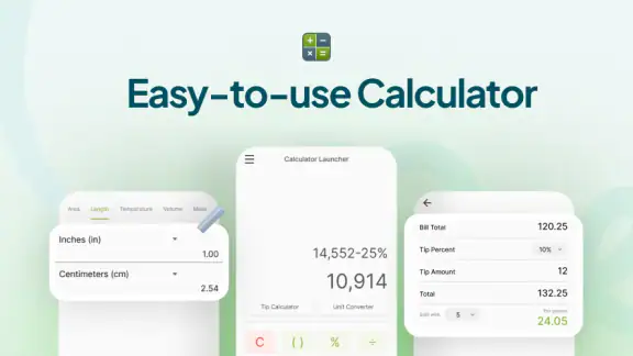 Calculator Launcher screenshot