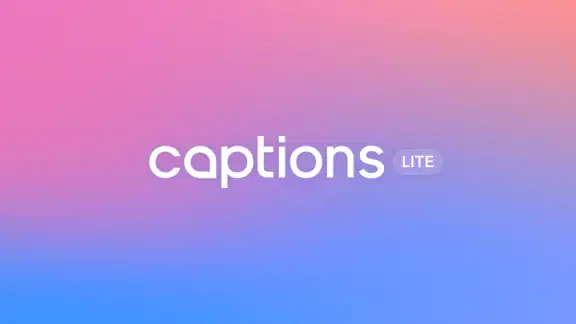 Captions Lite screenshot