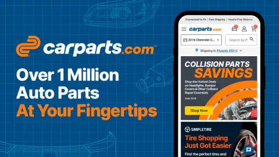 CarParts.com screenshot
