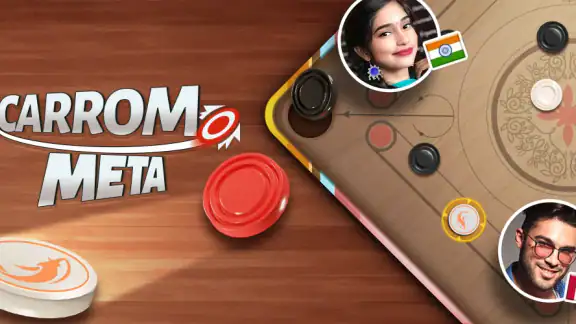 Carrom Meta-Board Disc Game screenshot