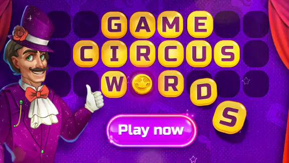 Circus Words: Magic Puzzle screenshot