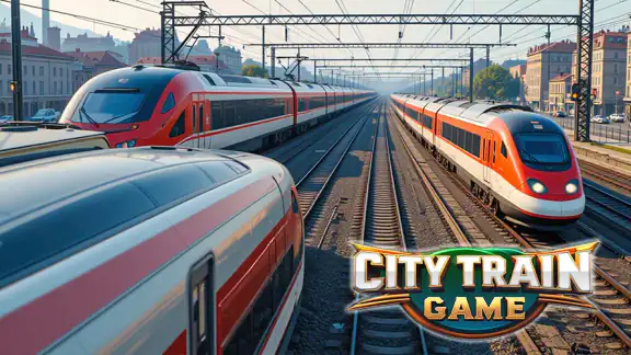 City Train Game 3d Train games screenshot