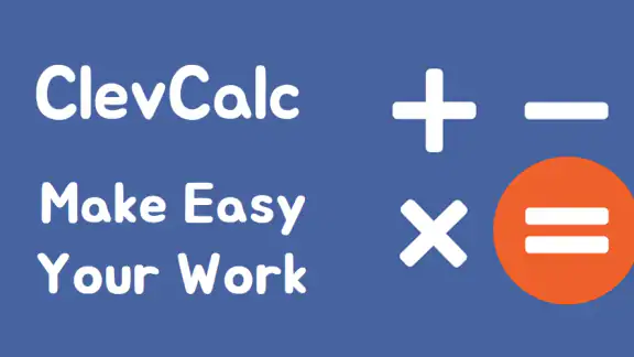 ClevCalc - Calculator screenshot