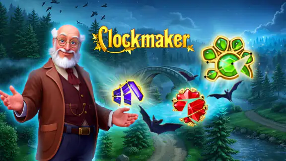 Clockmaker: Jewel Match 3 Game screenshot