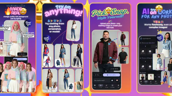 ClothShift – AI Fashion Try-On screenshot