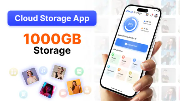 Cloud Storage Drive Backup app screenshot