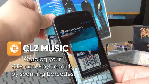 CLZ Music, CD/vinyl collection screenshot