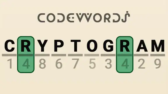 CodeWords Cryptogram Puzzles screenshot