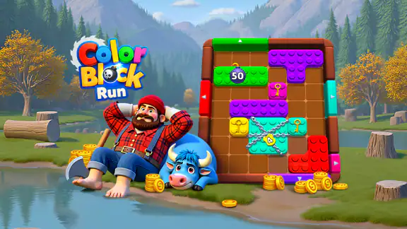 Color Block Run - Puzzle Game screenshot