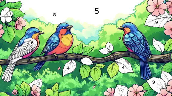 Color by Number for Adults screenshot