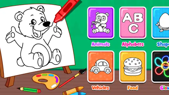 Coloring Games & Coloring Kids screenshot