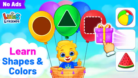 Colors & Shapes: Coloring game screenshot