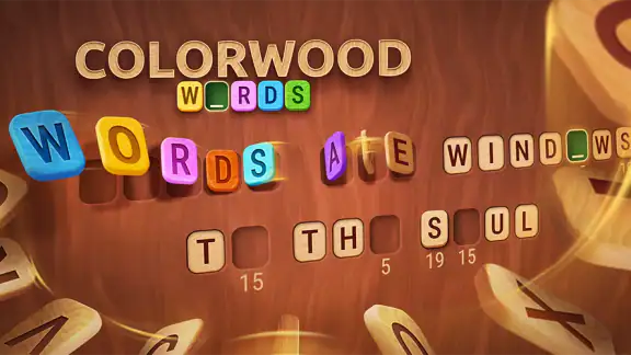 Colorwood Words - Cryptogram screenshot