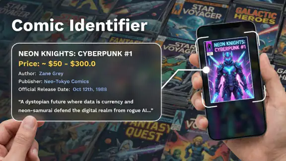 Comic Book Price Value Scanner screenshot