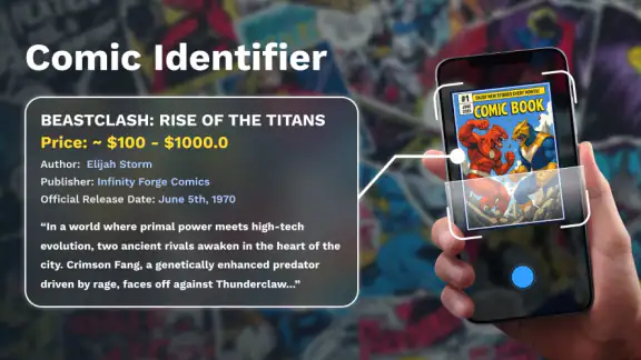 Comic Book Value Scanner screenshot