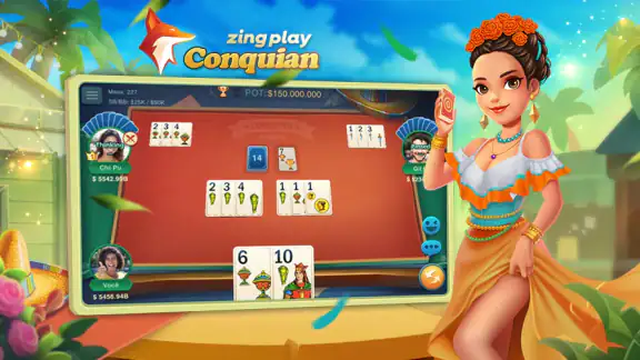 Conquian - ZingPlay screenshot