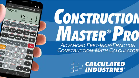 Construction Master Pro Calc screenshot