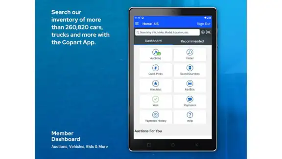 Copart - Online Auto Auctions screenshot