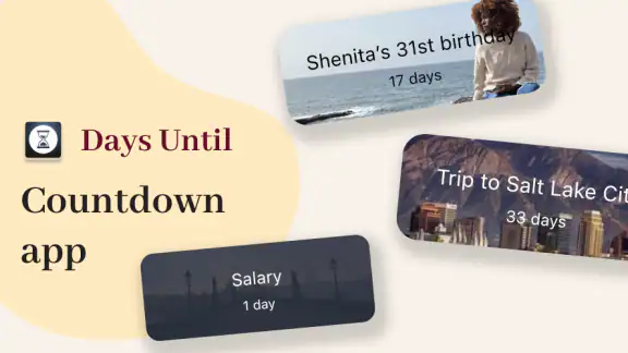 Countdown - Days Until screenshot