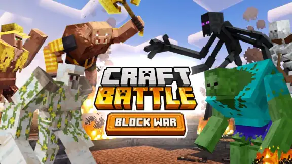 Craft Battle: Block Wars screenshot