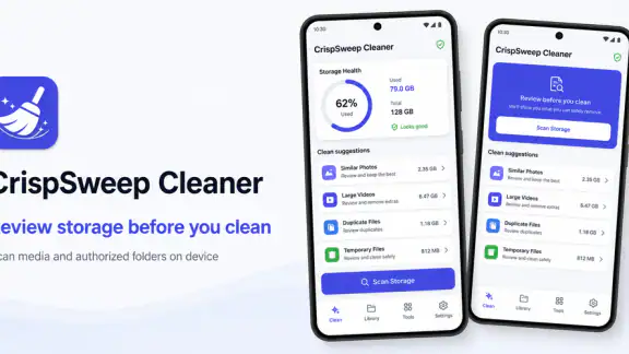 CrispSweep Cleaner screenshot