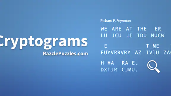 Cryptogram · Cryptoquote Game screenshot
