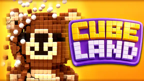 Cube Land Puzzle Game screenshot