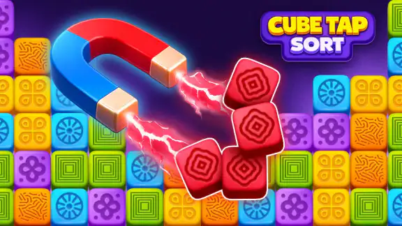 Cube Tap Sort screenshot