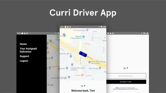 Curri Driver screenshot