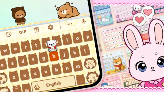 Cute Keyboard: Sounds & Emojis screenshot