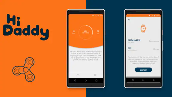 Daddy-to-be app: HiDaddy screenshot