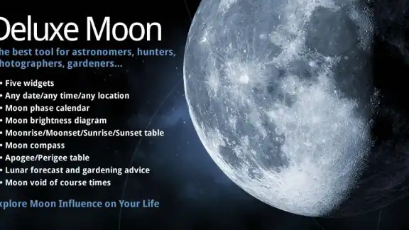 Deluxe Moon - Moon Calendar, P screenshot