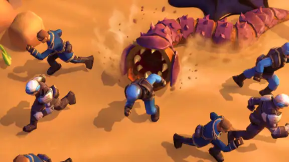 Desert Worm Idle RPG screenshot