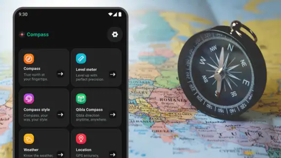 Digital Compass for Android screenshot