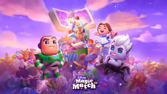 Disney Magic Match 3D screenshot