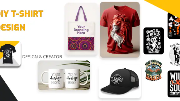 DIY T-shirt Design: Art & AI screenshot