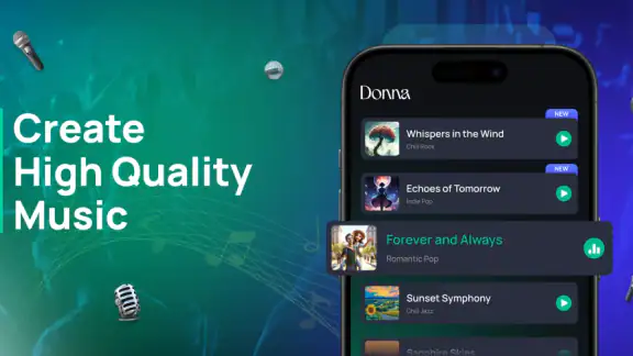 Donna AI Song & Music Maker screenshot