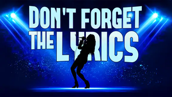 Don't Forget the Lyrics screenshot