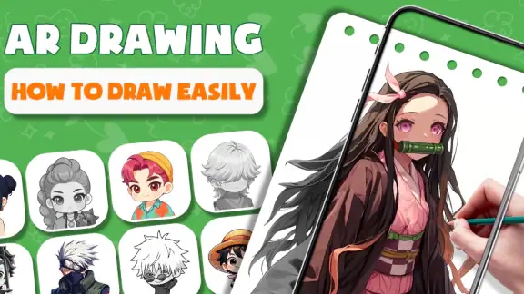 Draw Anime - AR Drawing Sketch screenshot