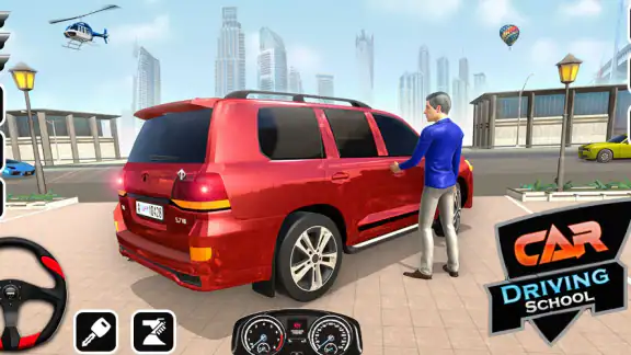 Driving School Games Car Game screenshot