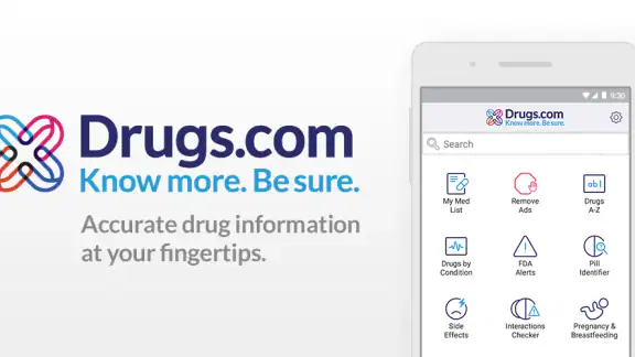 Drugs.com Medication Guide screenshot
