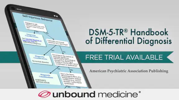 DSM-5-TR Differential Dx screenshot